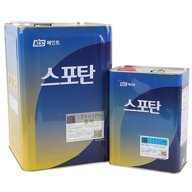KCC페인트 스포탄 우레탄페인트 옥상방수용 상도 12.6L