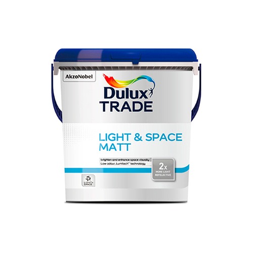 듀럭스 트레이드 Light Space Matt 3L White